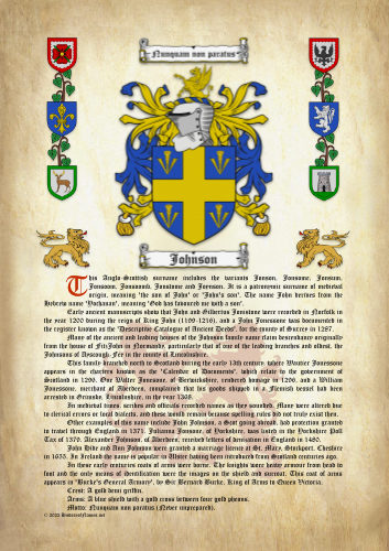 johnson-surname-history-origin-meaning-with-coat-of-arms-download