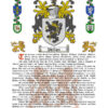Phillips Surname History (Origin & Meaning) with Coat of Arms (Family Crest) Instant Download (White Background)