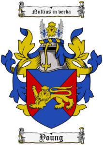 Young surname coat of arms